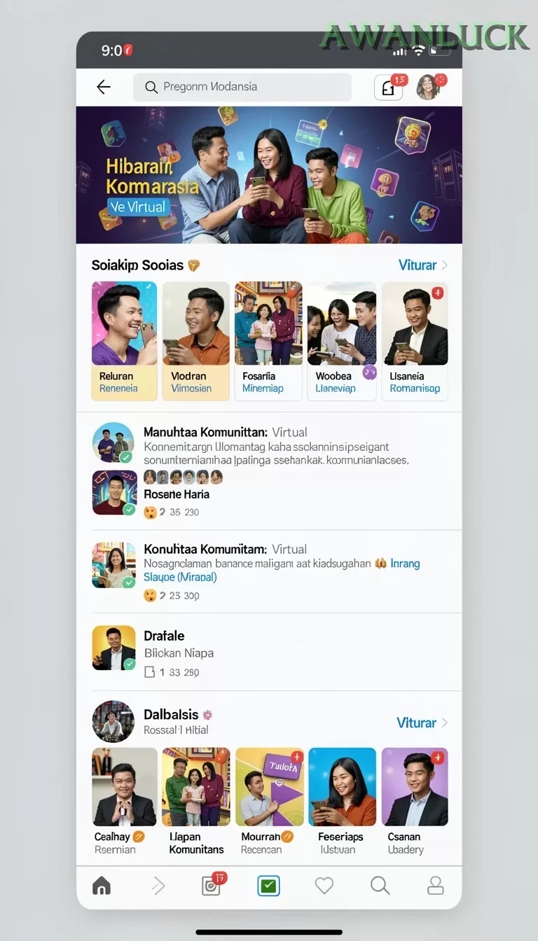 Cuplikan layar KOKO138 — menu navigasi
