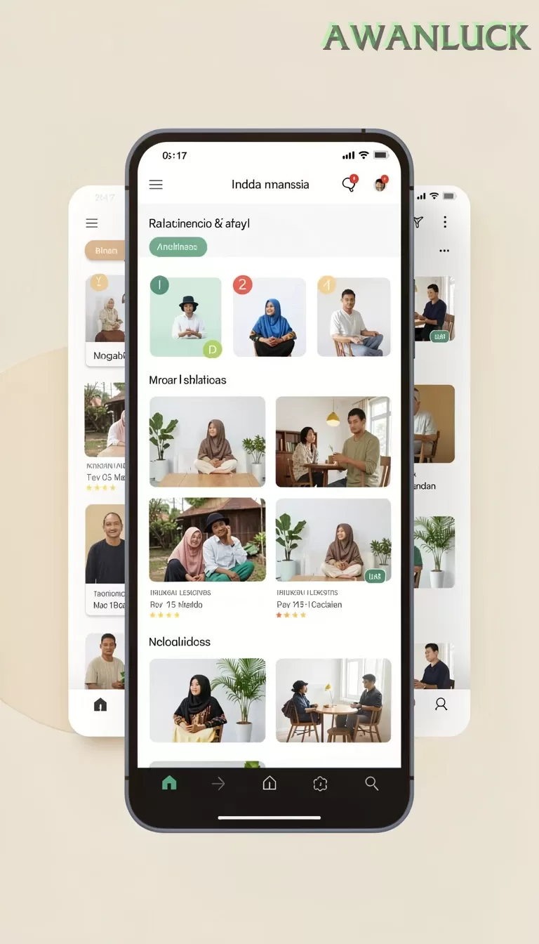 Cuplikan layar FYPTOTO — menu navigasi