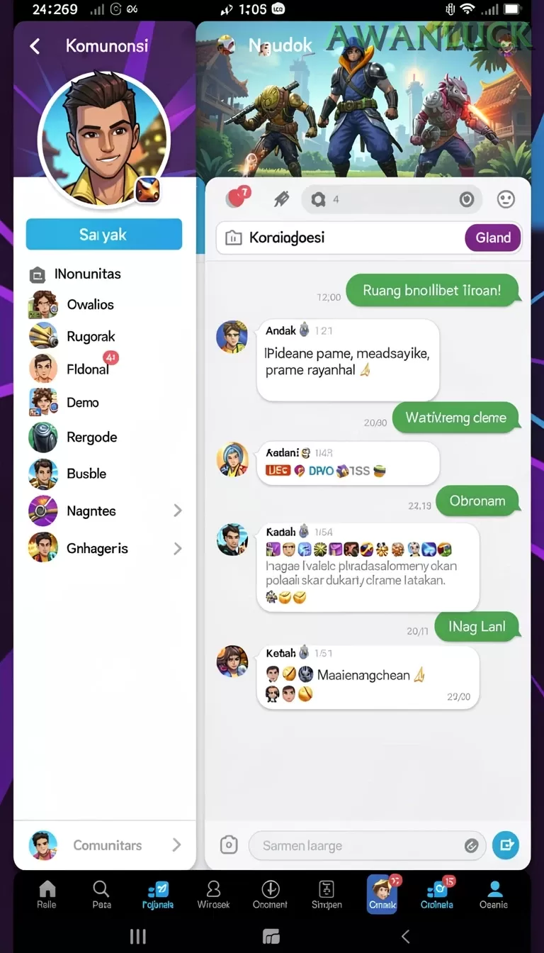 Cuplikan layar REJEKIBET — pengaturan akun
